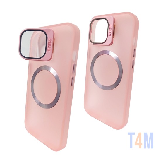 Funda de Protección de Fusión de Silicona para Apple iPhone 14 Pro Max Rosa